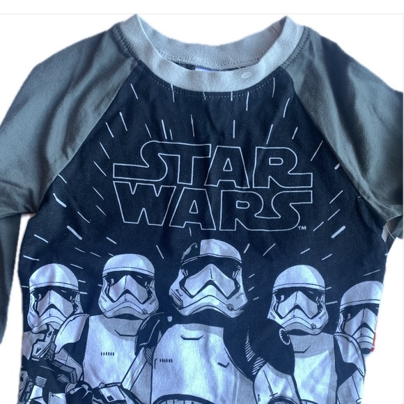 Star Wars Licensed PJs Toddler Size 2 - Picture 4 of 9